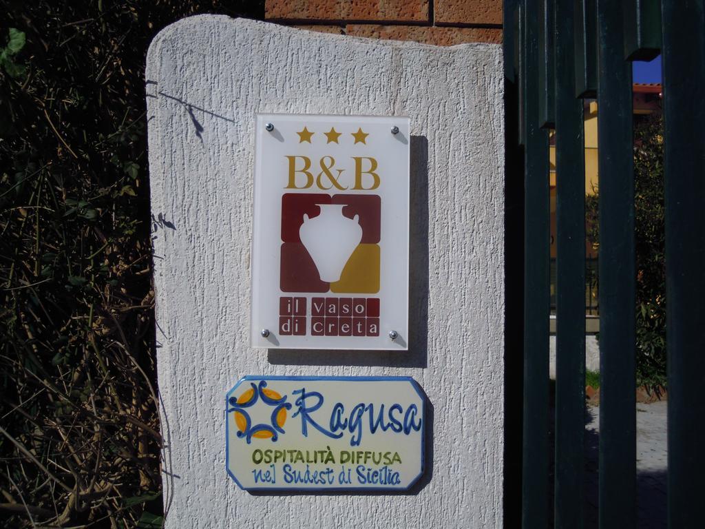 Il Vaso Di Creta Bed and Breakfast Ragusa Eksteriør billede